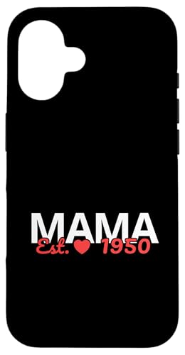Mama Est 1950 - �a���� ���j�� �ꐫ �X�}�z�P�[�X iPhone 16 �p
