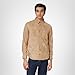 [BLANKNYC] Mens Luxury Clothing Suede Shirt Jacket, Comfortable & Stylish Shacket, Trending UP, Medium