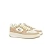 Lacoste Women's L001 Set Sneaker, Light Brown/Off White, 7