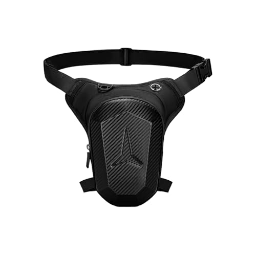 Bolsa de pierna para moto - Bolsa de pierna para moto unisex - impermeable de 30 x 15 cm, multibolsillos, organizador táctico adecuado para mujeres y hombres que conducen viajes y aventuras, D