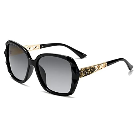Long Keeper Gafas de Sol Mujer Polarizadas con Diamantes de Imitación Cover