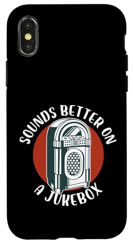 Suona meglio su un jukebox Karaoke Music 80's Disco Custodia per iPhone X/XS