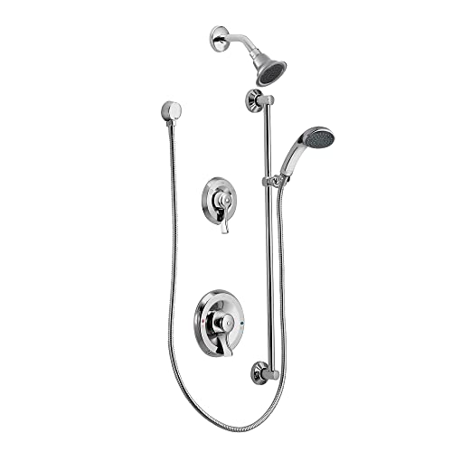 Moen 8342 M-Dura Showering Commercial Posi-Temp Two-Handle Shower Only Set, Chrome