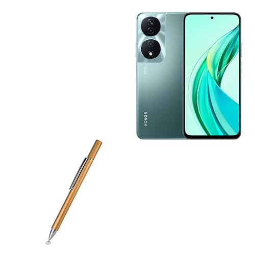 BoxWave Stylus Pen Compatible with Honor 90 Smart - FineTouch Capacitive Stylus, Super Precise Stylus Pen - Champagne Gold