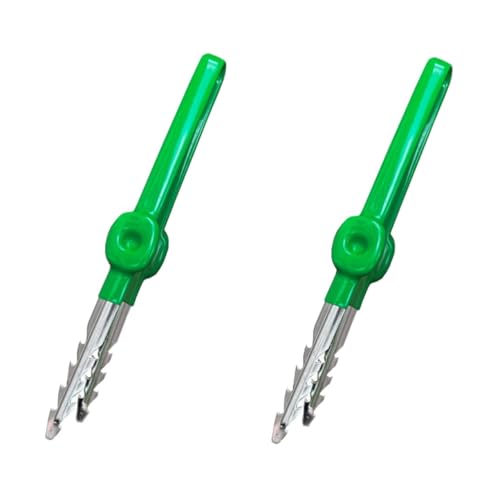 Balacoo 2pcs Gardening Tools Garden Tool Tweezers Plant Clips Natural Exploring Tool Portable Tweezer Household Tweezer Tool Tweezer for Household Sturdy Tweezer Stainless Steel Green