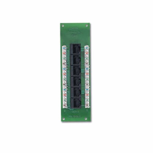 Leviton Category 5E Voice and Data Expansion Board, 47603-C5, Green