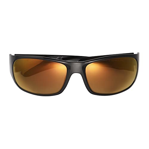 DOCKERS Men's Sail WRAP Sunglasses, Black, 62 mm4