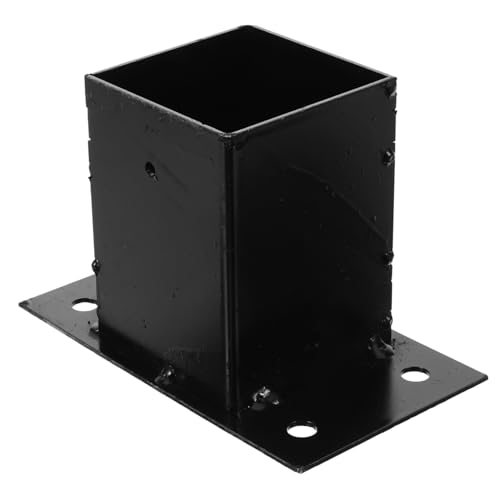 Housoutil Base Per in Supporto Di Ancoraggio Per Recinzione Base Quadrata Per Ringhiera Da Protezione Per Della Ringhiera Copertura Per Da