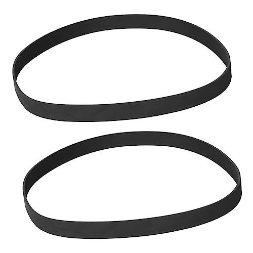 Housoutil Kassettenband Riemen 5mm Breit 65mm Durchmesser Gummi Ersatzriemen Für Recorder Plattenspieler Cd DVD Laufwerk 2 Stück Schwarz Rostfrei Vibrationsdämpfend