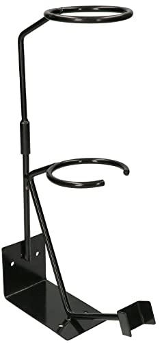 KOTARBAU® Soporte para pistolas de pintura 37 x 8,5 x 20 cm, Soporte fijo para pistola de pulverización, Soporte para pared o suelo, Caballete soporte pistola, Soporte de mesa o pared para pistola