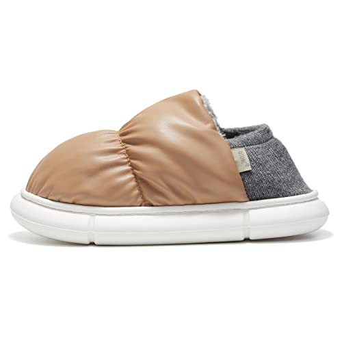 utune Slippers for Women House Slippers for Men Warm Thick Sole Non-Slip Fuzzy Shoes for Indoor and Outdoor