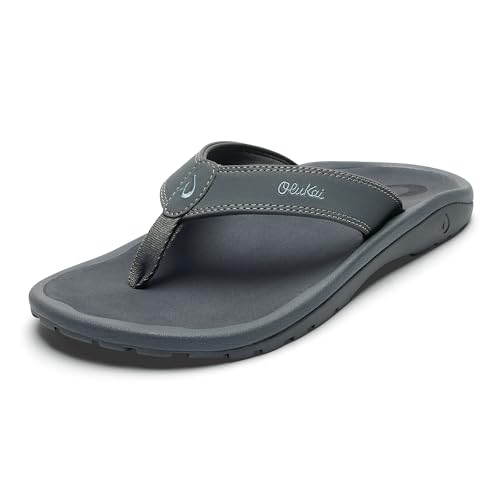 OluKai Ohana Mens Sandals Water Resistant Flip Flops with Arch Support | Lightweight Comfort for Beach & Travel Enhanced Traction for Wet Surfaces product thumbnail 20