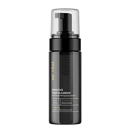 Sensitive Foam Cleanser 150 ml • Reinigungsschaum mit milden Tensiden • Sulfatfrei • Salbei- & Melissenextrakt Cover