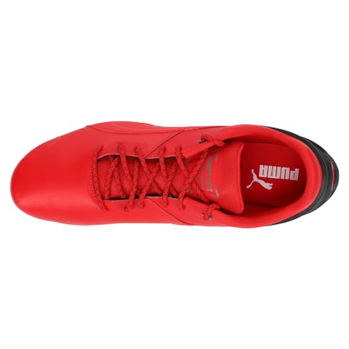 PUMA Mens Ferrari Drift Cat Decima Sneaker, Rosso Corsa-PUMA Mens Black, 44