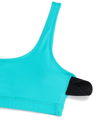 Image of CRZ YOGA Butterluxe Mini Sports Bras | Light Support, Removable Pads, Yoga, Extremely Soft, U Back, Scoop Neck, for Women
