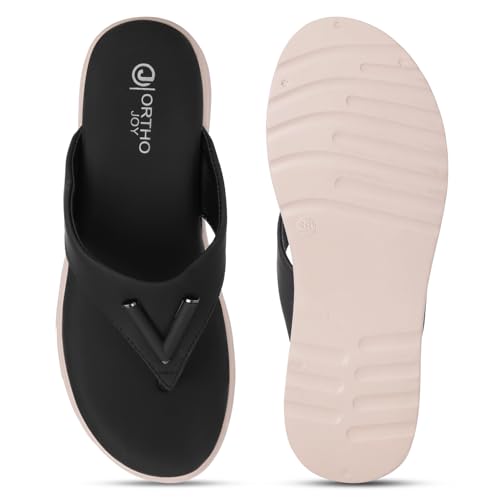 Image of ORTHO JOY Sandal For Women || Orthopedic Women's Fancy Slipper || Footwear for women|