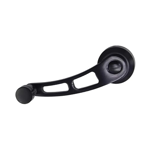 Image of Billet Aluminum 4-1 /4 inch Window Crank Handle Kit Compatible for Hot Rod Chevy Ford Chrysler(Black)