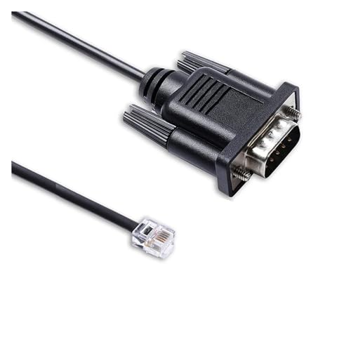 9 Pin D-sub DB9 Male to RJ11 6P6C Managed Switch Serial Configuration Cable Compatible 490NTRJ11(2.98m)