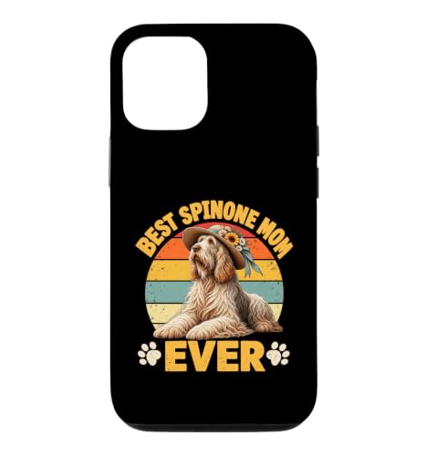 Spinone Italiano Mom Best Ever �C�^���A���D�� ���g�� ���[���A �X�}�z�P�[�X iPhone 12/12 Pro �p