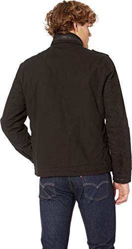 Image of LEVI'S Men's Washed Cotton Military Jacket (Regular & Big & Tall Sizes)