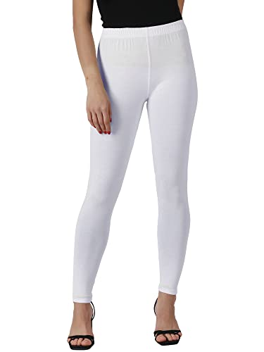 Image of Saundarya Women's Regular Fit Ankle Length Leggings Sizes: Small Size (S /M) for 26-30 inches Waist, Regular Size (L /XL) for 30-36 inches Waist and Plus Size (Plus Size for 36-42 Inches Waist)