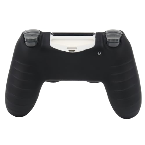 Image of RALANHorned Skull Head Design Controller Skin Cover with 2 Thumb Grips Compatible with PS4 /Playstation 4 Slim /Pro Controller