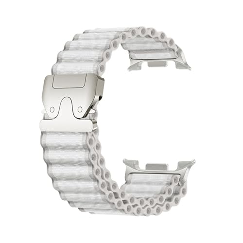 [PLYYQZM] Sam su ng ɍ Galaxy Watch 8 40mm 44mm/8Classic 46mmppV[ggCoh ANZT[ iCI[VuXbgohɓKp(White-S,For Watch 8 40