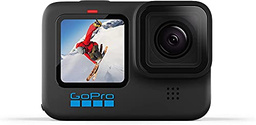 31Rh YLBseL GoPro HERO10 Hero 10 Camcorder Black - Ultimate Bundle Includes: Sandisk Ultra 64GB microSD, 2X Extra Batteries, Charger, Underwater Housing, LED Light Kit, Carry Case and More - Image 3