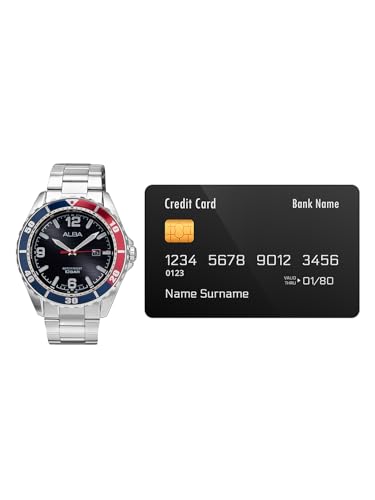 Image of Alba Black Ripple Patterned Dial- AG8N45X1