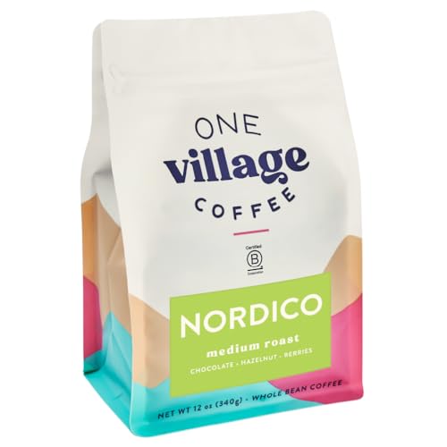 One Village Coffee Nordico Medio Tostado En Grano 12oz miniatura 2