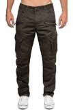 Cipo & Baxx Vaqueros para Hombre CD424 Caqui W34/L32