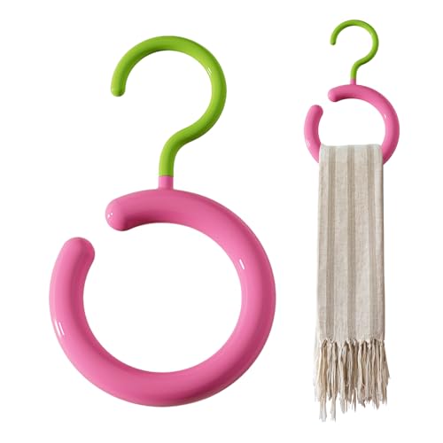 Genérico Colgadores Para Bufandas - Colgador para Bolsos,Organizador Giratorio Multifunción Con Ganchos Resistentes Para Dormitorio Baño Pared Lavandería Cocina Y Cuarto De Utensilios