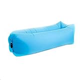 【Duradera e impermeable】 nuestra tumbona está hecha de nylon 210T. Es fácil de limpiar, resistente, ligero e impermeable. Solo pesa 1,8 kg y podría flotar bien en el agua. El interior está cubierto de PU, lo que evita fugas.