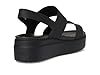 Crocs Women's Brooklyn Women Low Wedge W Clog, Black, 6 UK #4
