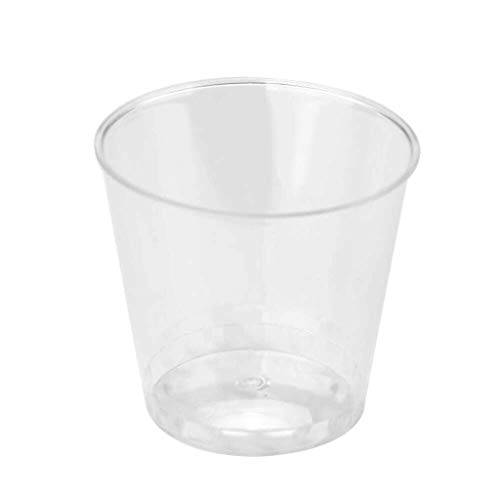 GpahrrDnij Birthday Glasses Clear Cups Tumblers Party Disposable Plastic Jelly Shot 30PCS Kitchen?Dining & Bar Winter Mugs (Clear, One Size)