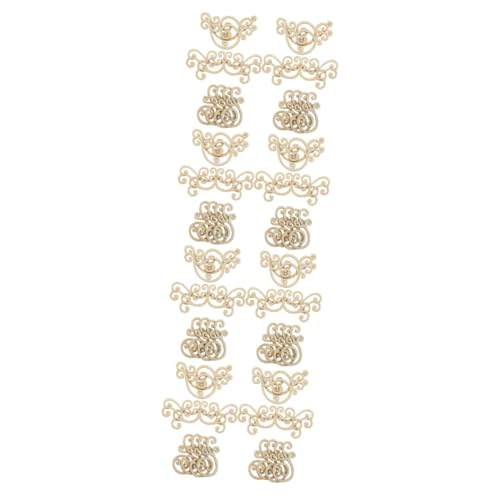 TOYANDONA 4 Set Decorativi Foglia Legno Materiale da Te per Decorazioni Casa E Matrimoni Ciascuna Design 16 Pezzi*4