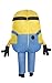 Disguise Bob Inflatable Minion Costume for Kids, Official Minions Halloween Costume, Blow Up Jumpsuit with Fan, Child Size (up to 7-8)