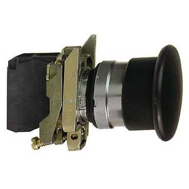 Schneider Electric XB4BC51EX Atex Pulsador Cabeza Redonda, 22mm Ø