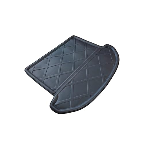 Tapis de coffre arrière voiture 3D protection coffre Hyundai Santa Fe 7 places 2013-2018
