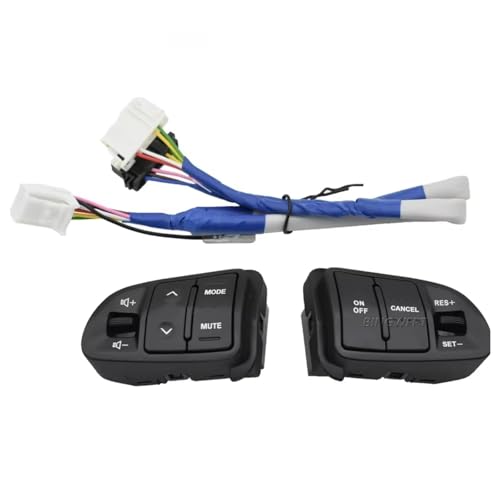 Control crucero para Kia Sportage 2012-2016 con botones de audio multifunción y retroiluminación