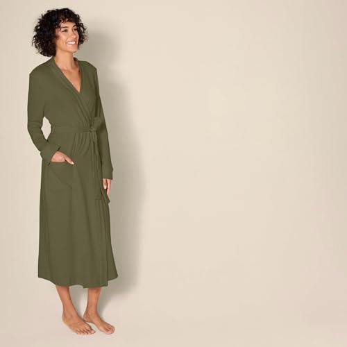 Image of Amazon Essentials Women's Lightweight Waffle Full-Length Bath Robe (Available in Plus Size)