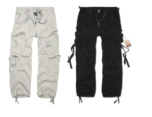 Pantalon de loisirs Brandit blanc taille L pour homme au quotidien