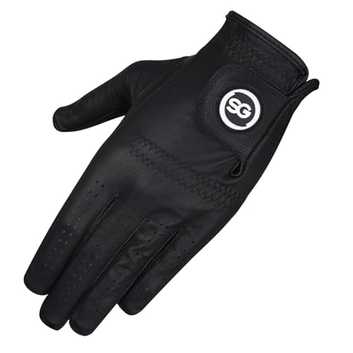 Guantes de golf de piel Cabretta para hombre, pack de 3 7