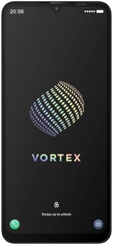 Vortex JK68 Unlocked Android Smartphone, 6.745” HD+ IPS Display, 4GB RAM + 32GB Storage, Dual SIM, Android 14, Black/Grey
