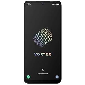 Vortex JK68 Unlocked Android Smartphone, 6.745” HD+ IPS Display, 4GB RAM + 32GB Storage, Dual SIM, Android 14, Black/Grey