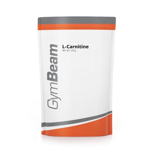 GymBeam L-Carnitina – Integratore Bruciagrassi in Polvere con 2000 mg di Carnitina Tartrato – Ideale per Sport e Diete Ipocaloriche – Adatta a Vegetariani e Vegani (250 g, Neutro)