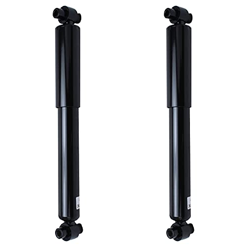 Image of Detroit Axle - 2 Rear Shock Absorbers for 06-12 Ford Fusion Mercury Milan Lincoln MKZ Zephyr 03-08 Mazda 6 Rear Replacement Shock Absorbers 2006 2007 2008 Pair Set