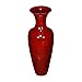 Green Floral Crafts - 36 inch Classic Mahogany Red Bamboo Floor Vase & Birch Branches