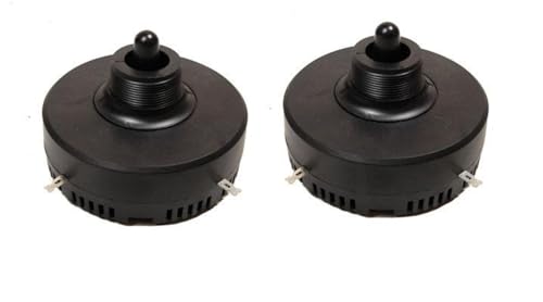 ProSpeakerparts 2 Pack Procraft LHD004 Piezo Horn Driver 150 Watts RMS 1-3/8