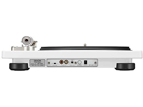 Denon Dp-400 DP400WTEM Gramofon, Biały, 1 Sztuka